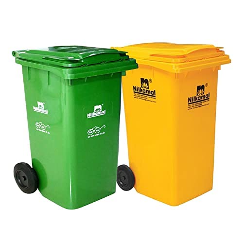 Nilkamal 240 Ltr Wheel Garbage Dustbin