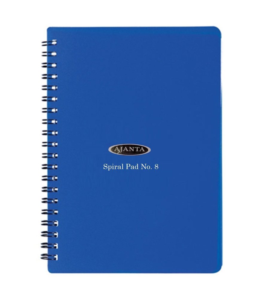 Blue Ajanta Spiral Pad