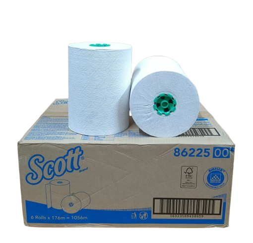 Scott® Printed Hard Roll Paper Towels (86225), 6 Rolls ...