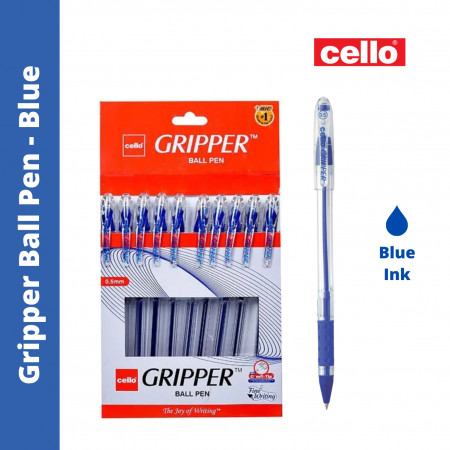 Cello Gripper Ball Pen (pack Of 10 ]